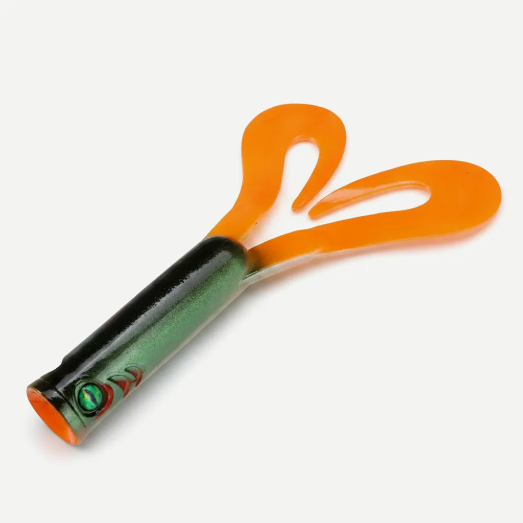 Hunthouse Twin Tail Trailer Soft Fishing Lure Silicone Spinning 145/175mm 21.7/36.7g PVC For Pike Barsch Zander Fish Acc