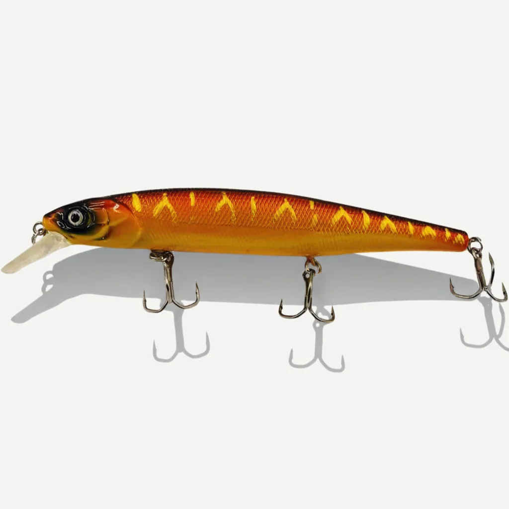 TSUYOKI Flirt Minnow Wobbler Jackall Magsquad 128sp Hard Plastic Lure Artificial Lures Bass Pike ABS Wobbler for Fish Je