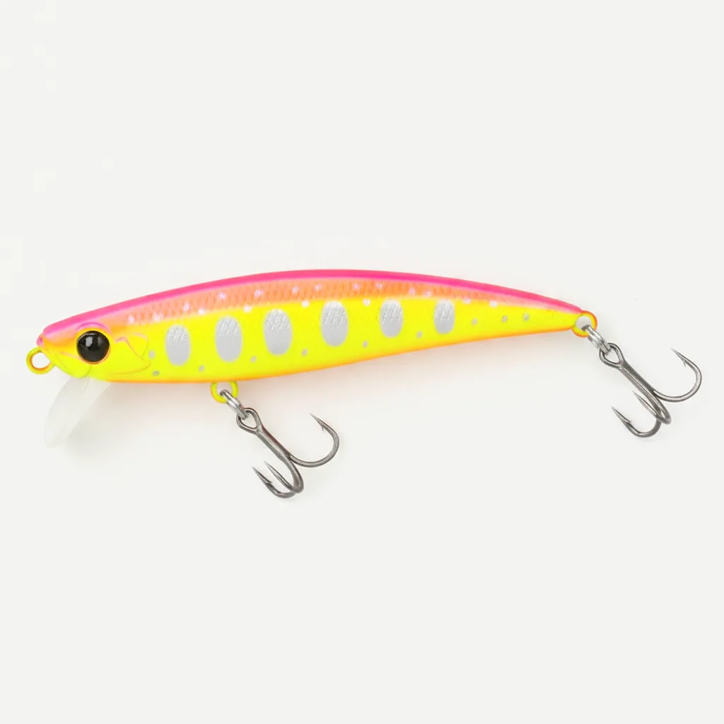 TSURINOYA Trout Plug INTRUDER 71S Sinking Fishing Lure 71mm 10g Long Casting Crankbait Pike Bass High Speed Jerkbait Min