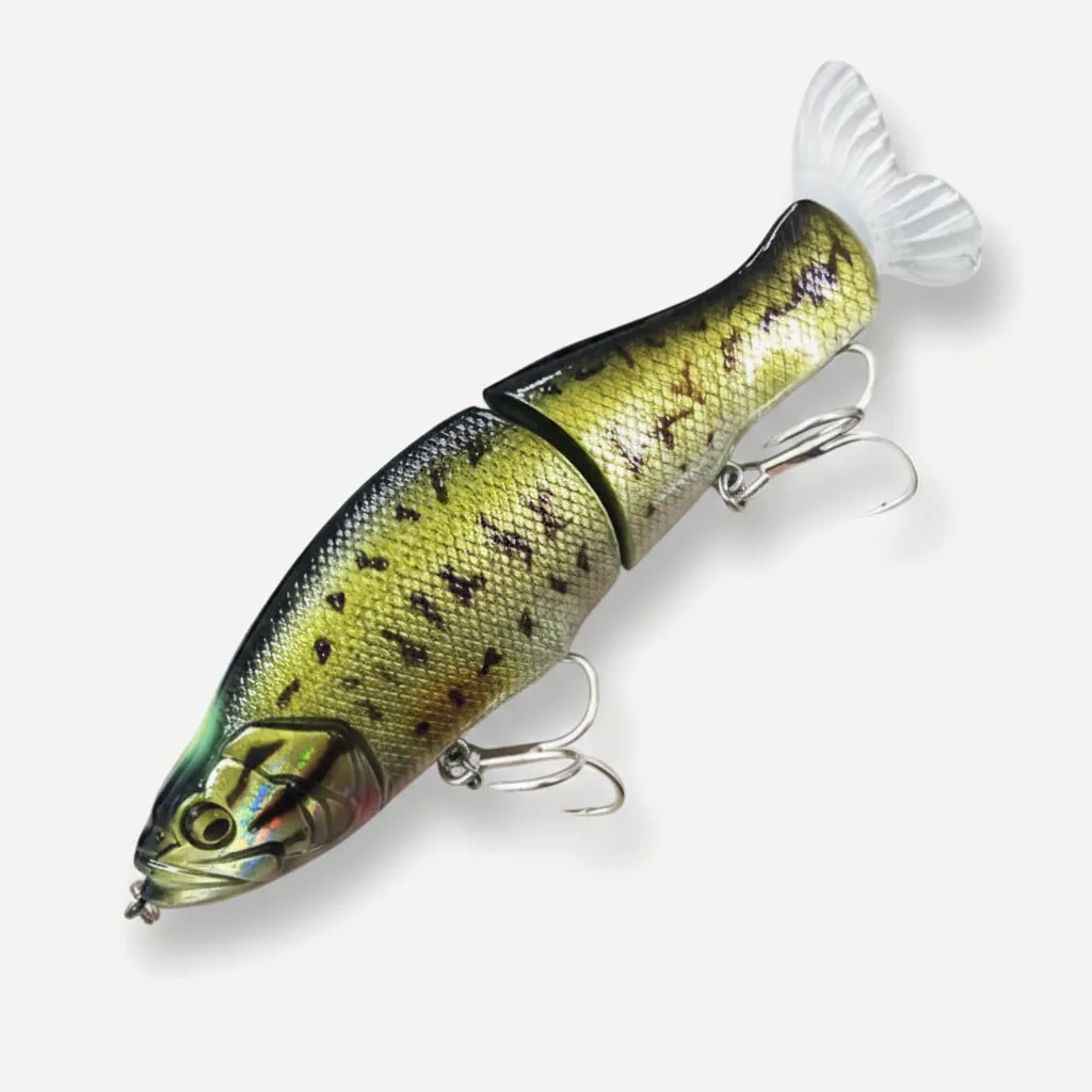 TSUYOKI Swimbait Fishing Lure 135mm 28g Slow Sinking Joint Bait Wobbler Artificial Hard Bait Bass Pike Sea Fishing Bigmo