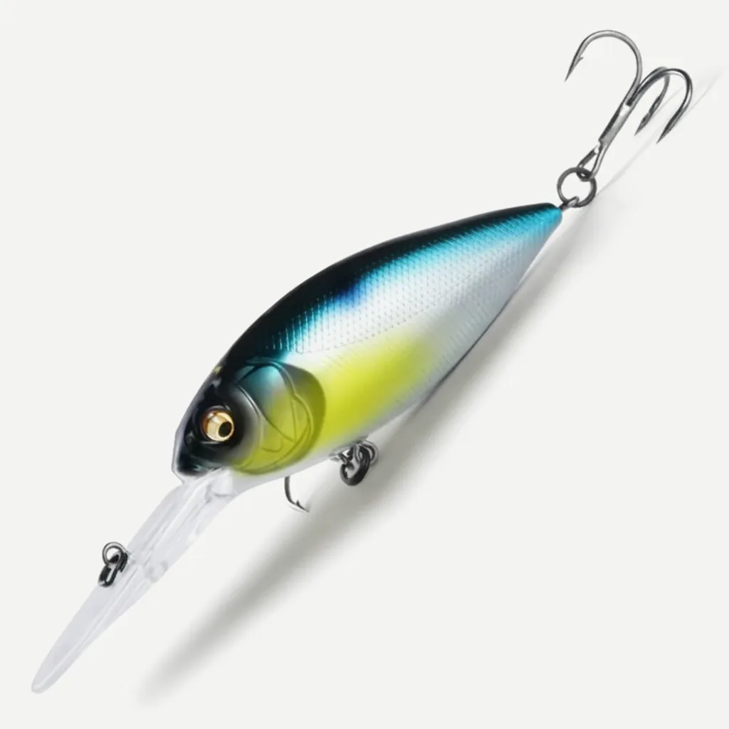 Deep Diver Crankbait 75mm Floating Bass Lure