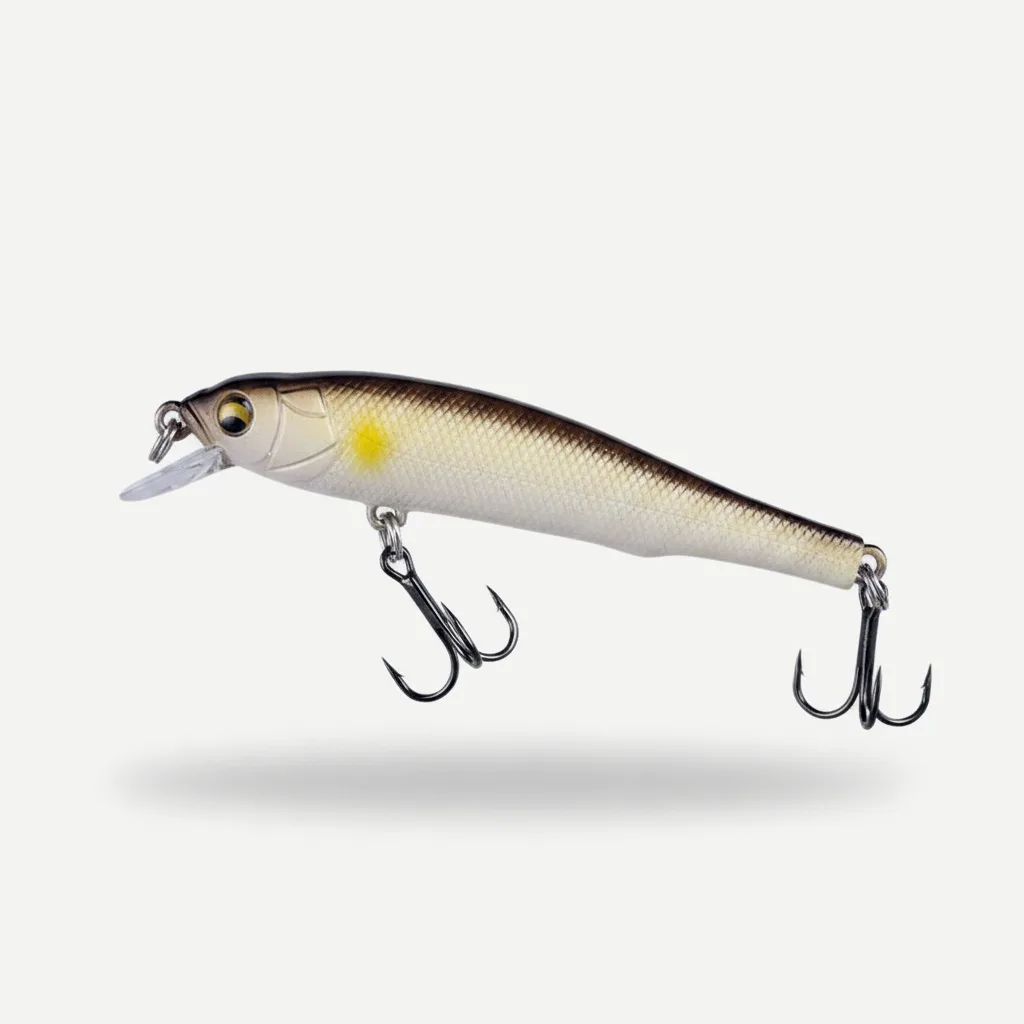 TSUYOKI Minnow Fishing Lure Wobbler for Freshwater Trout Artificial Bait Pike Carp Swimbait Jackall GH 70 Flatside jerkb
