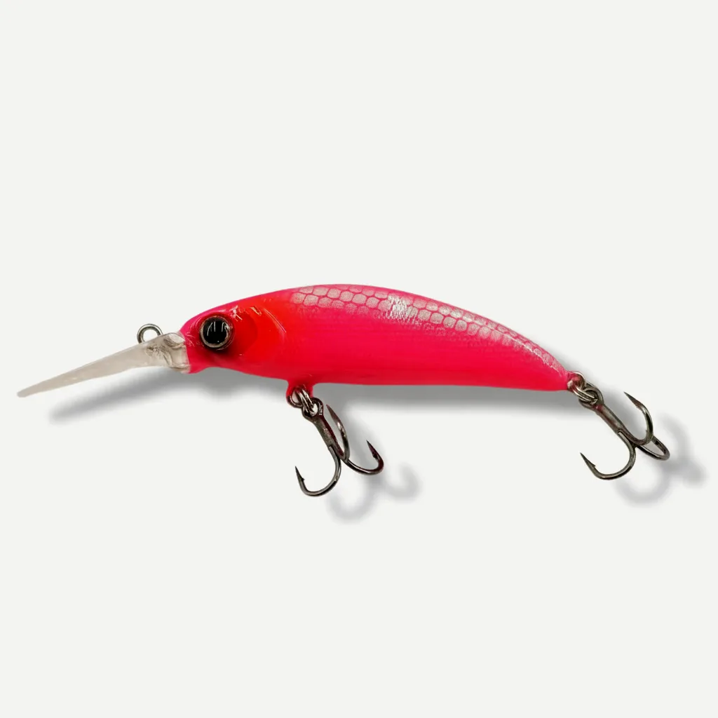 TSUYOKI Trout Minnow 50mm 5g Sinking Fishing Lure Diving 0.8-1.5m Ima Sukari 50SS Deep Wobbler Pesca Rainbow Trout Salmo
