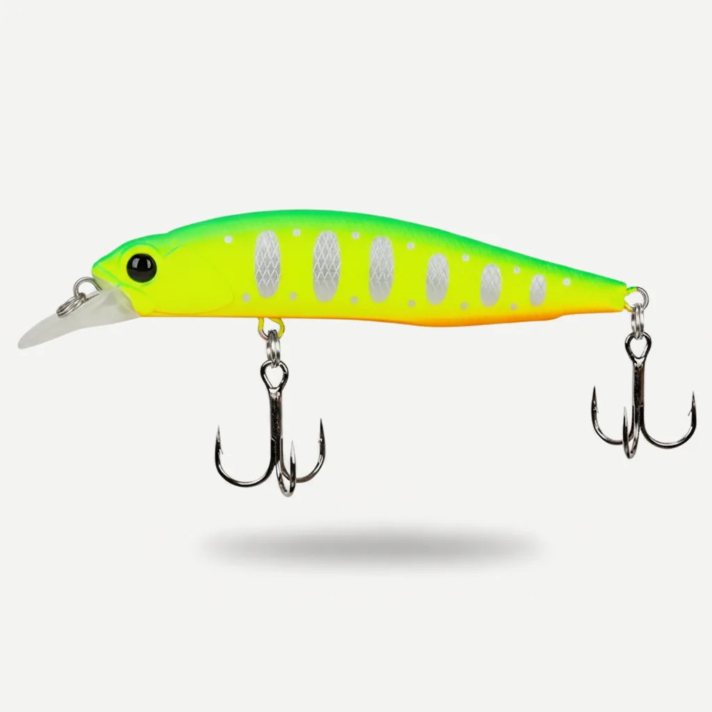 TSURINOYA Jerkbait DW101 77mm 8.5 Suspending Minnow Fishing Lure 77SP Artificial Hard Baits Movement System Pike Fishing