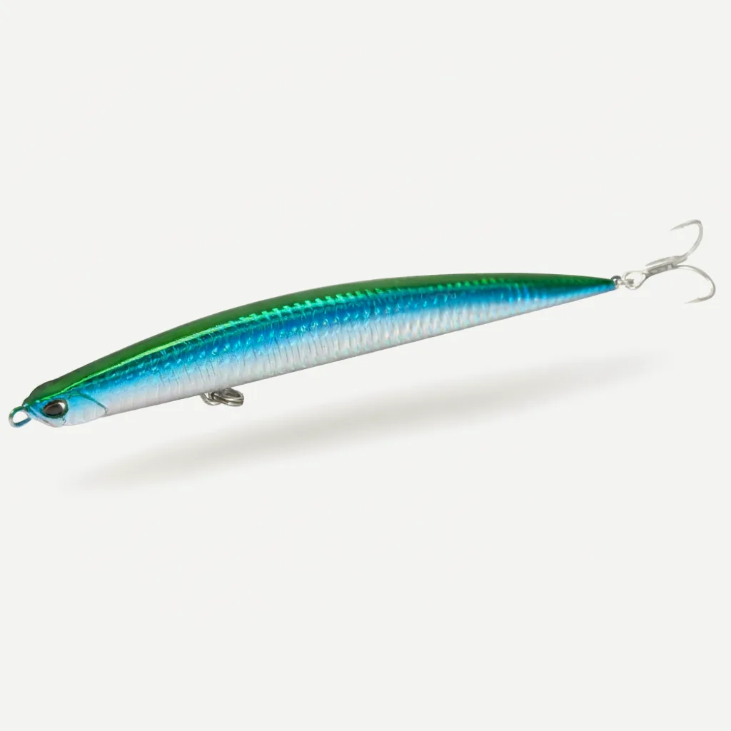 Hunthouse Sinking Pencil Fish Lure 125mm 40g 175mm 50g Saltwater Long Cast Hard Bait Wobbler for Sea Bass Pike Fishing T