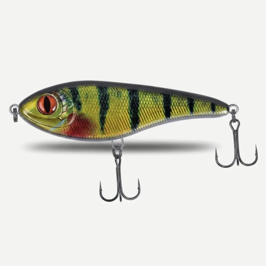 TSUYOKI Musky Jerkbaits Slow Sinking Slider Lures 90mm/105mm Loud Sound Crankbaits Westin Lure Jerkbait Fishing for Pike