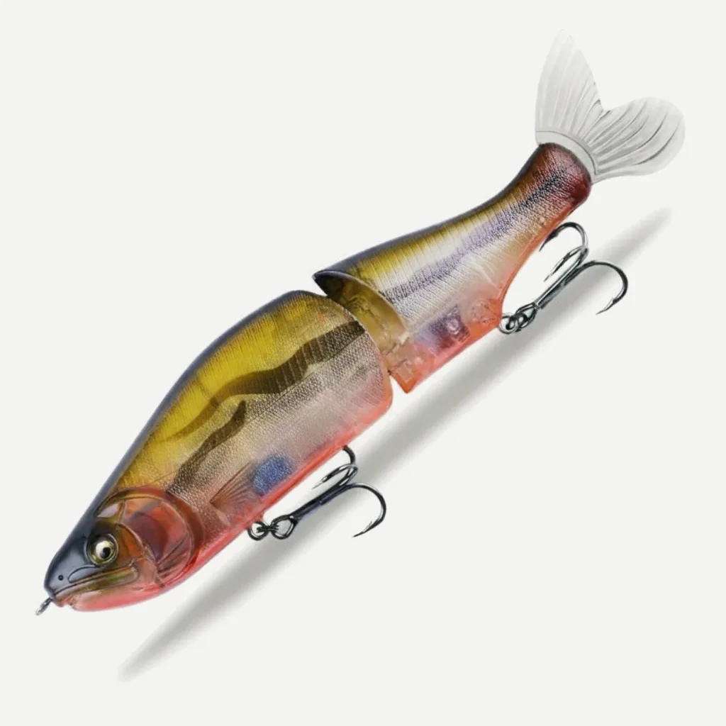 BEARKING 185mm Jointed Swimbait with Soft Kicking Tail