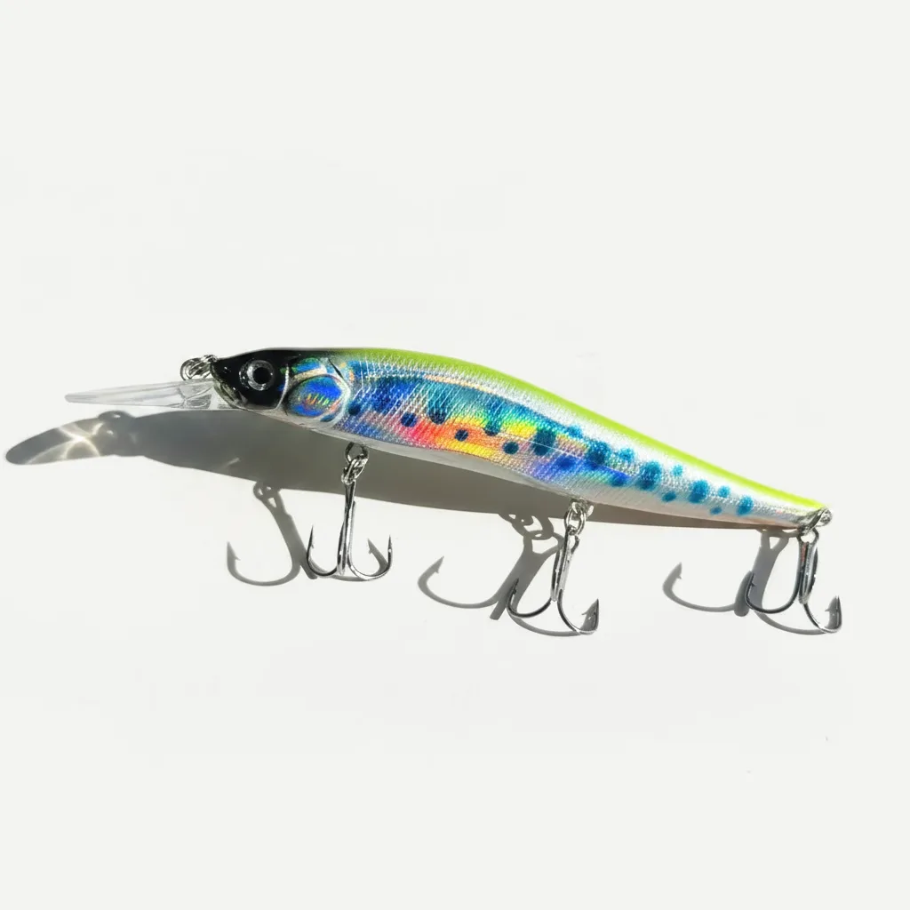 TSUYOKI Minnow Wink 110SF Wobblers 110mm 14.5g Slow Floating Jerkbaits Shallow Dive Rolling Wobblers Vision 110 Pike Fis