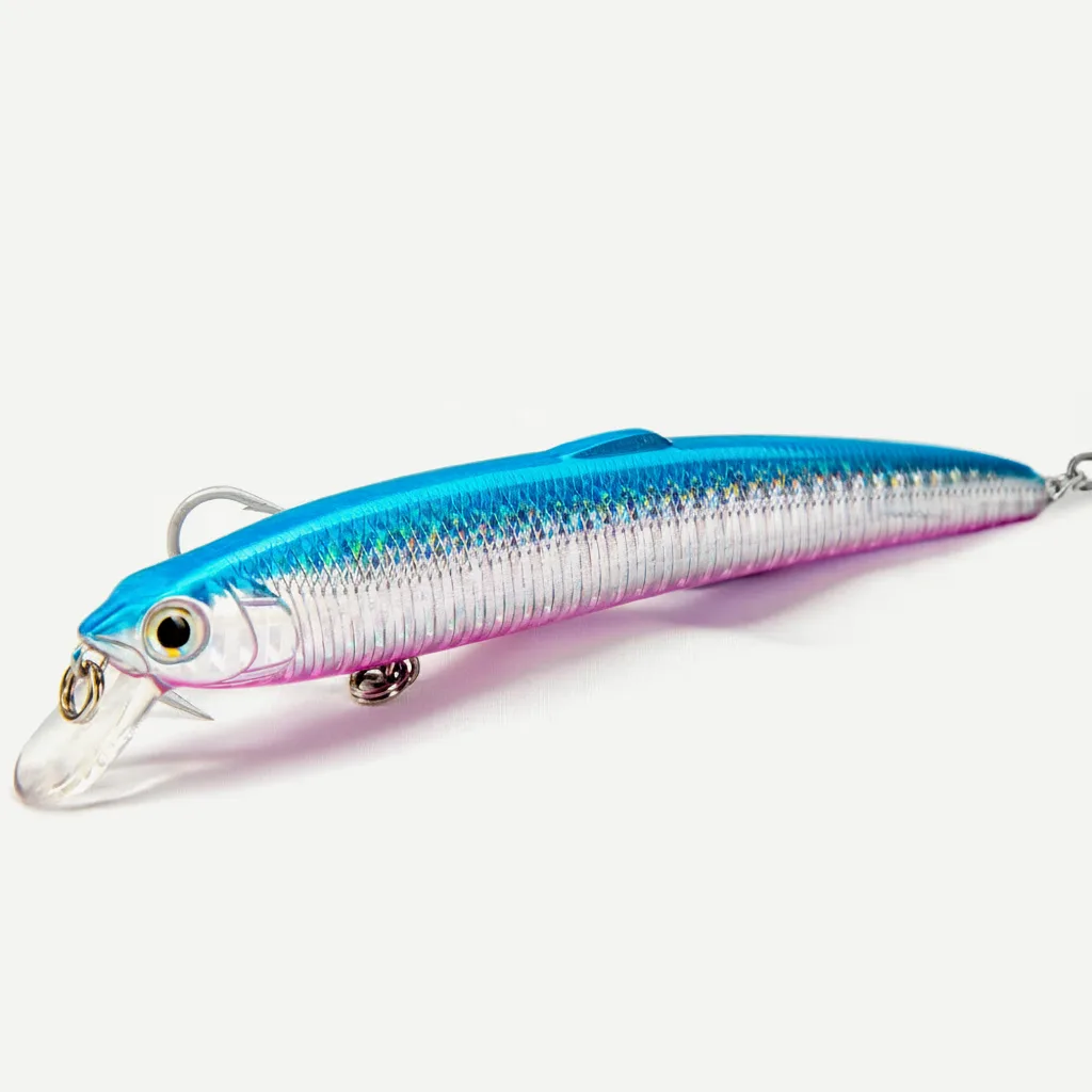 Hunthouse Saruna Minnow Lure Floating Jerkbait 90/125/147mm Wobbler Hard Bait Fishing for Seabass Saltwater Pike Fish Ta