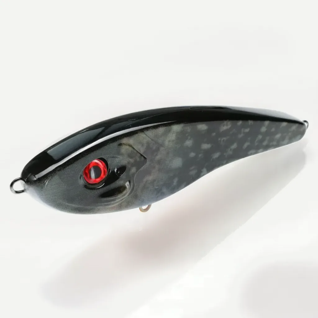 Hunthouse Musky Buster Jerkbait Fishing Lures 115mm 32g Vib Bait Slow Sinking Jerkbaits Fishing Tackle For Sea Bass Pike