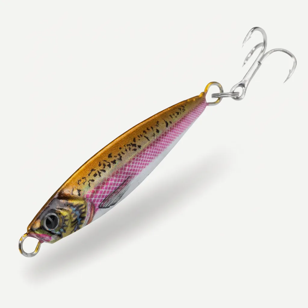 Hunthouse Metal Jig Fishing Lure Sinking Slow Jigging 7g-80g Casting Hard Bait Saltwater Artificial Pike SeaBass Fish Ta