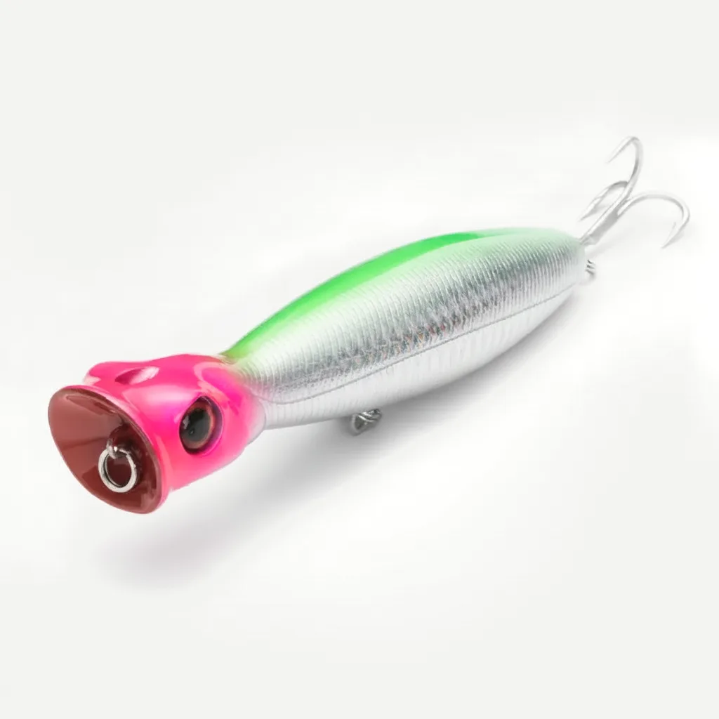 Kingdom Ghosting Topwater Popper Hard Bait for Bass