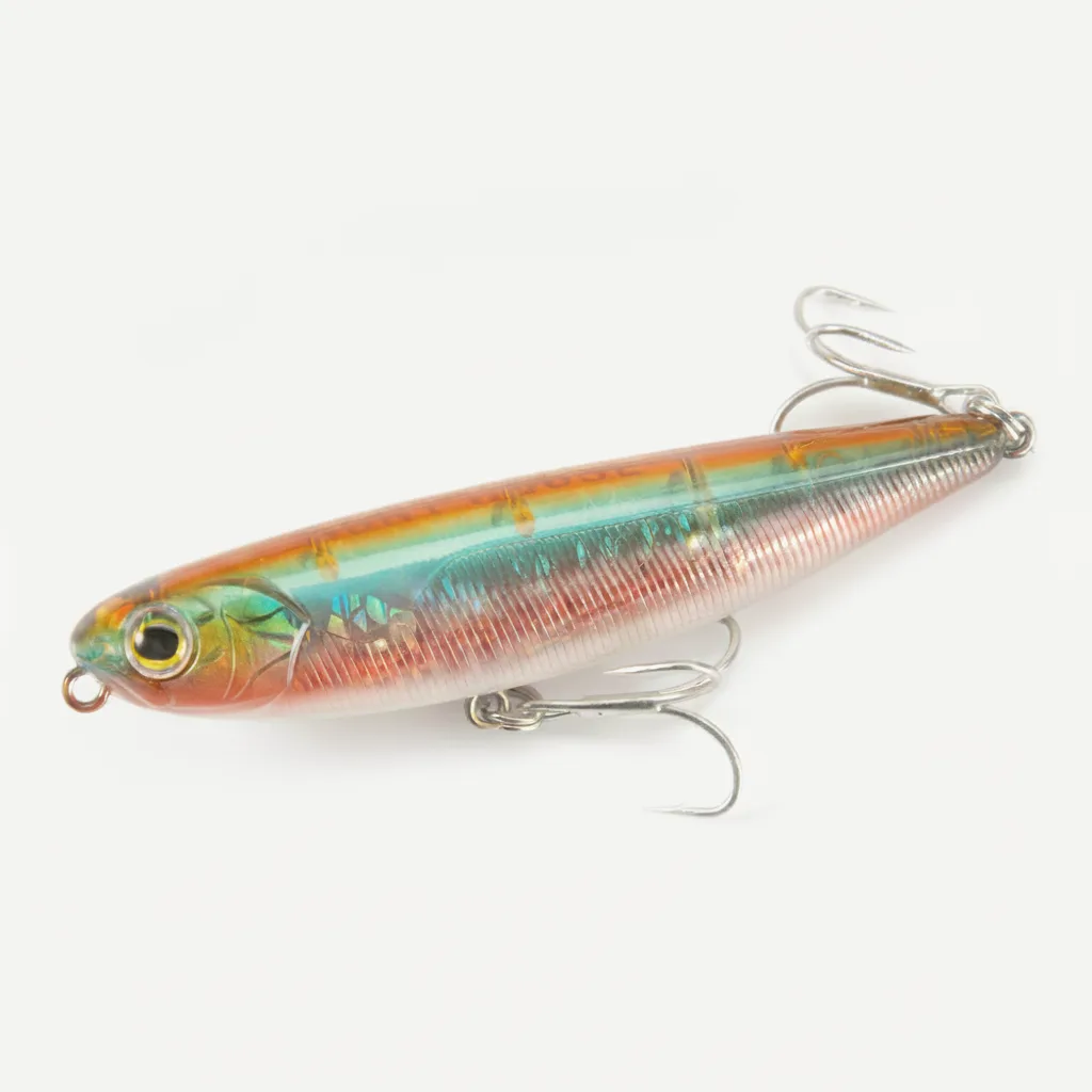 Hunthouse GHOST SNAKE Topwater Pencil Fishing Lure 60/90/100mm 6.4/12.4/18.8g Surface Floating Bait Lure For Seabass LW5