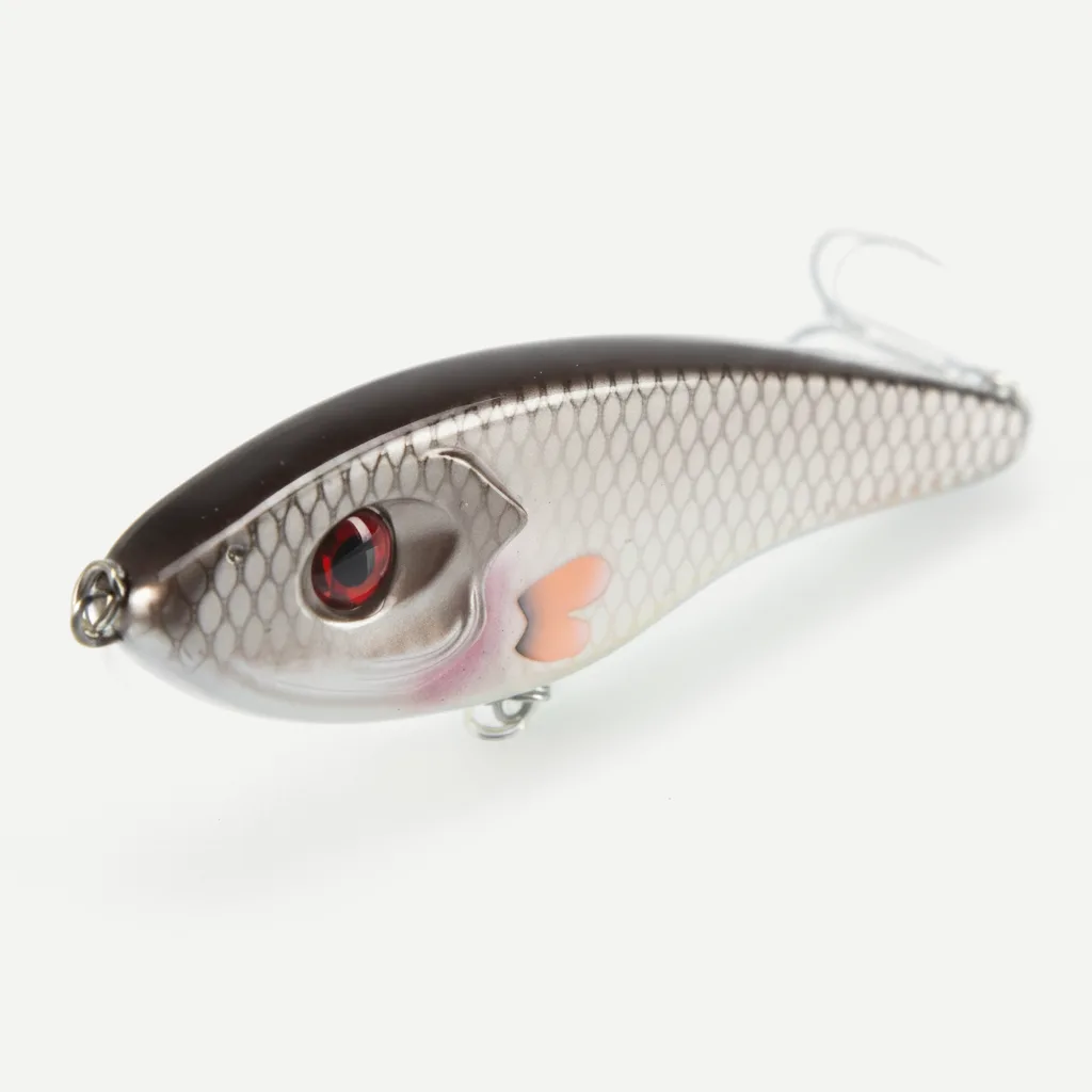 Hunthouse Musky Buster Jerkbait Fishing Lure 115mm/32g 145mm/55g Slow Sinking Loud Sound Vib Vibration For Sea Bass Pike