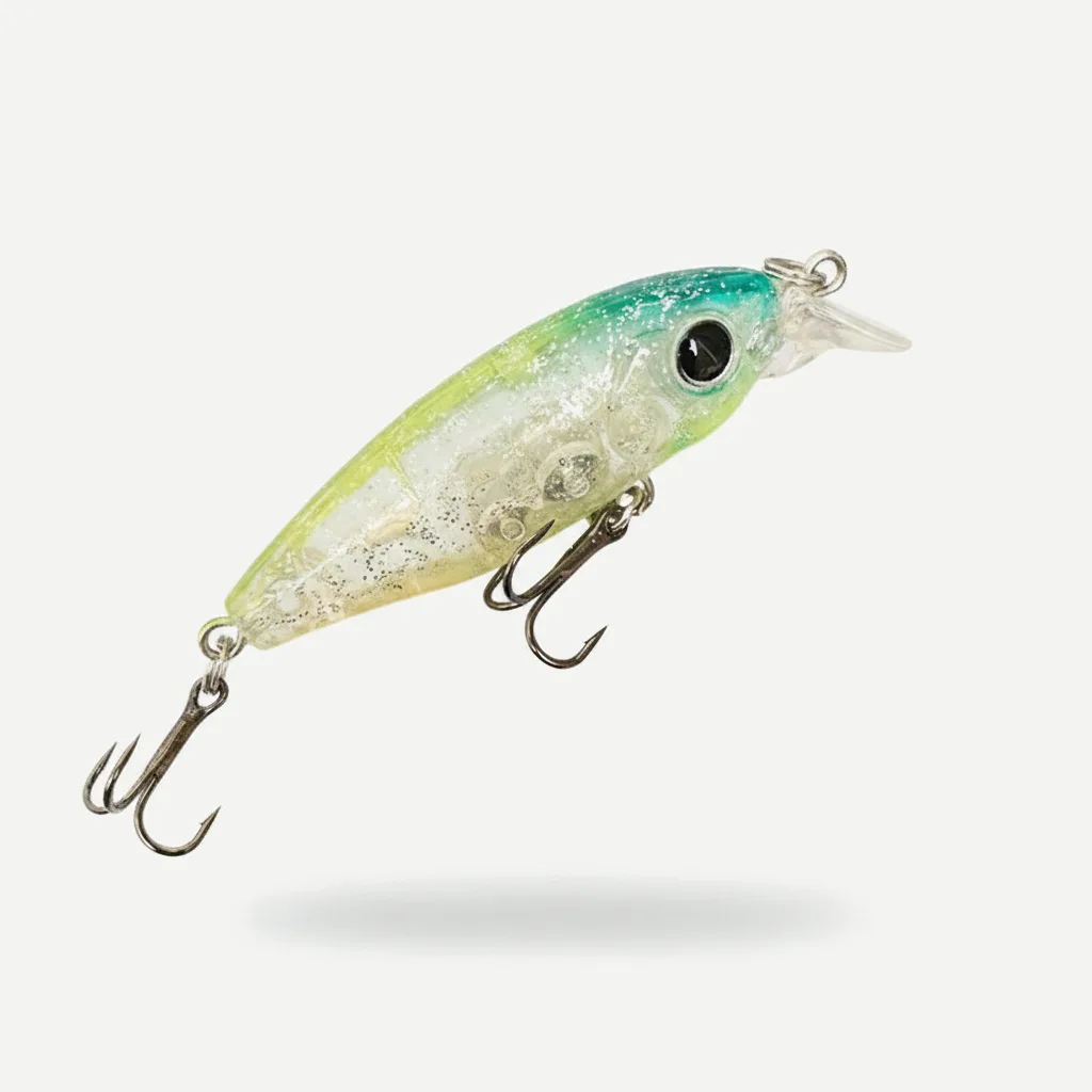 TSUYOKI 45mm 4g Floating Mini Minnow Fishing Lures Smith Artificial Baits for Pesca Bass Sunfish Gunship 45F Fishing Acc