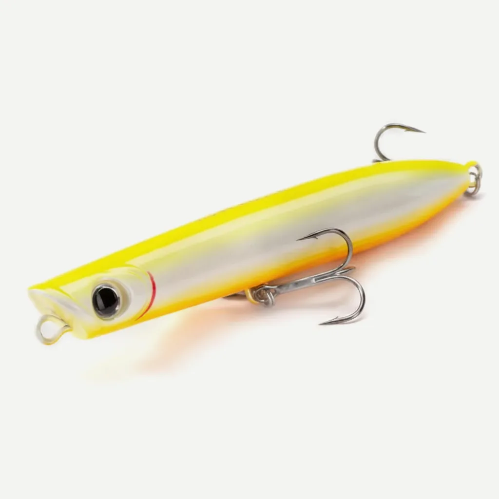 Hunthouse Surface Popper Floating Fishing Lure 130mm 30g Topwater Hard Bait Walk The Dog Saltwater For Tuna Fish Tackle
