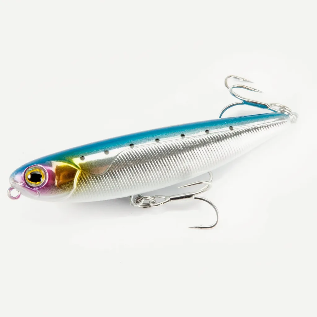 Hunthouse GHOST SNAKE Topwater Pencil Fishing Lure 60/90/100mm 6.4/12.4/18.8g Surface Floating Bait Lure For Seabass LW5
