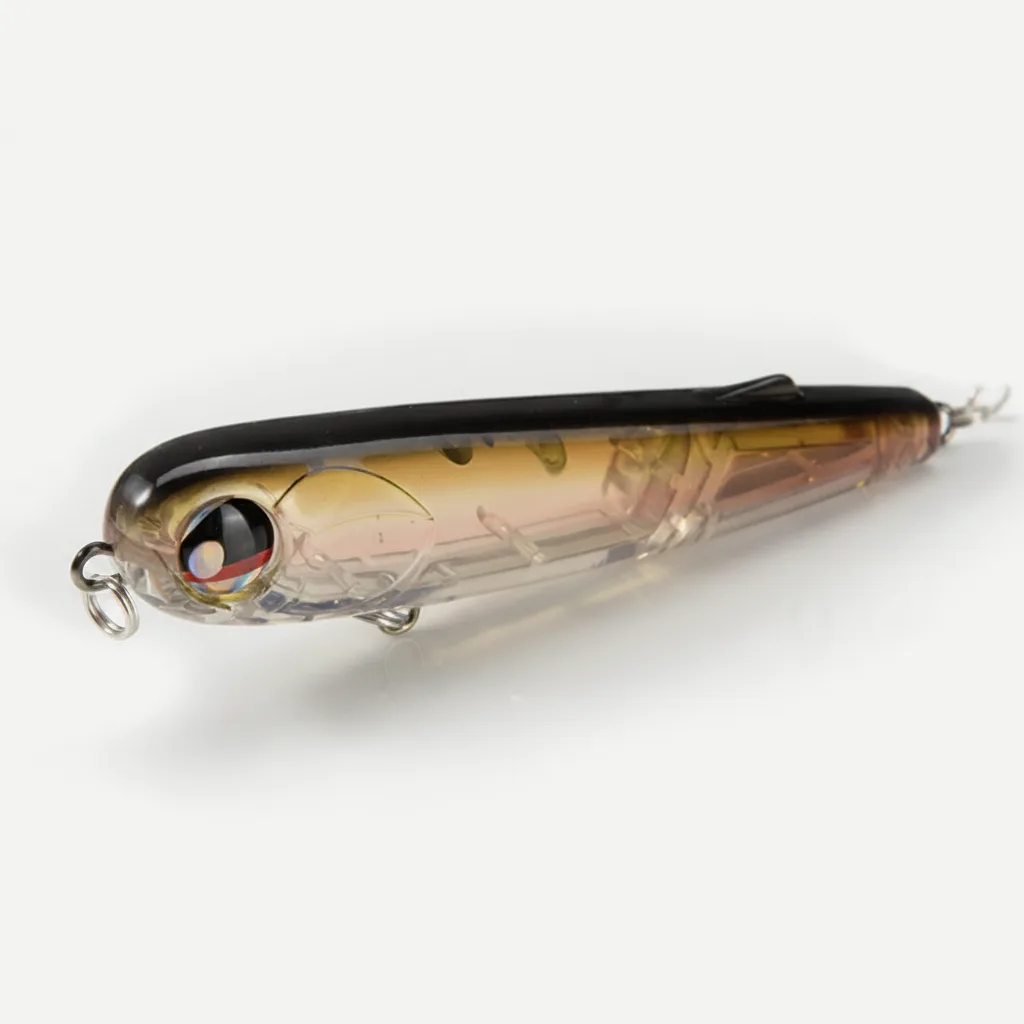 Hunthouse Pencil Fishing Lure 95mm 18g WTD Surface Topwater Floating Wobbler Artificial Hard Bait For Seabass Pike Perch