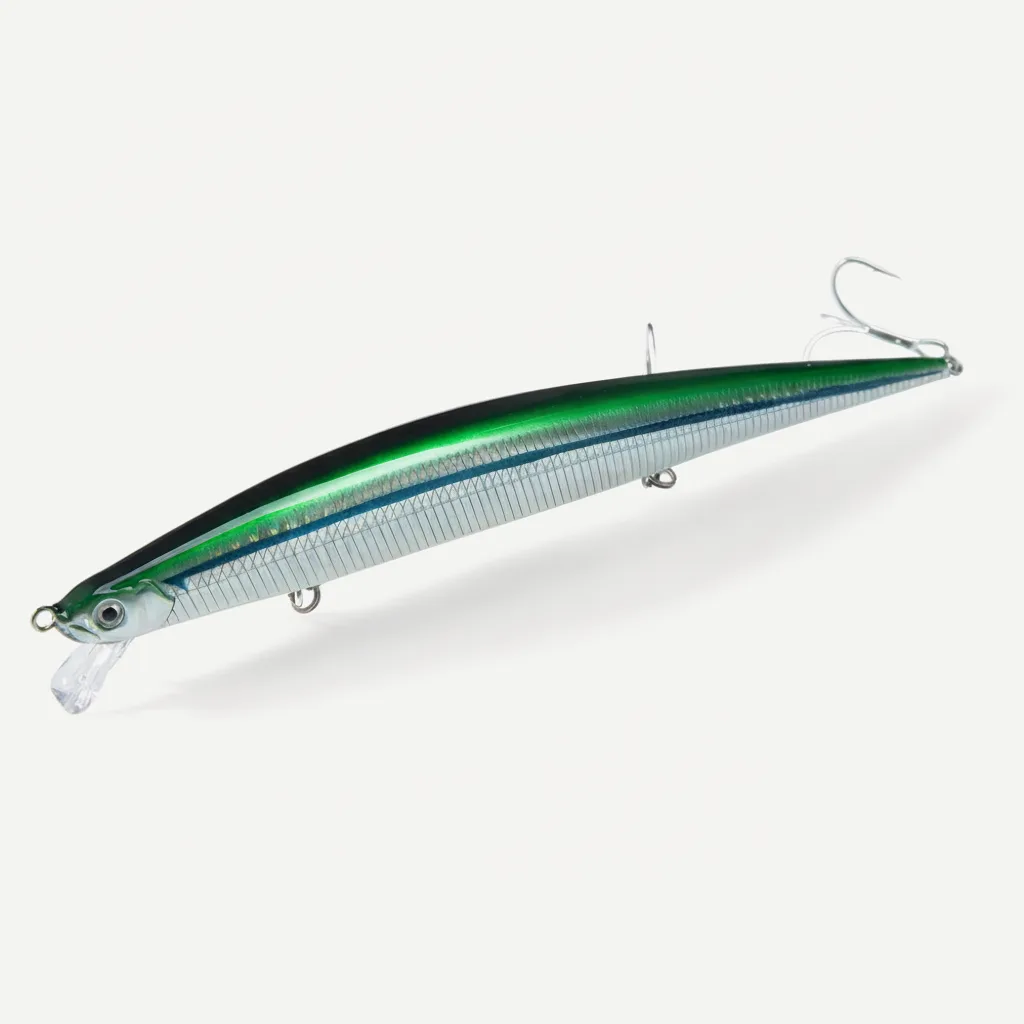 Hunthouse Sinking Tide Minnow Lure 175mm/31g Long Casting Saltwater Fishing Baits Sea Wobber Bait For Seabass Tackle LW4