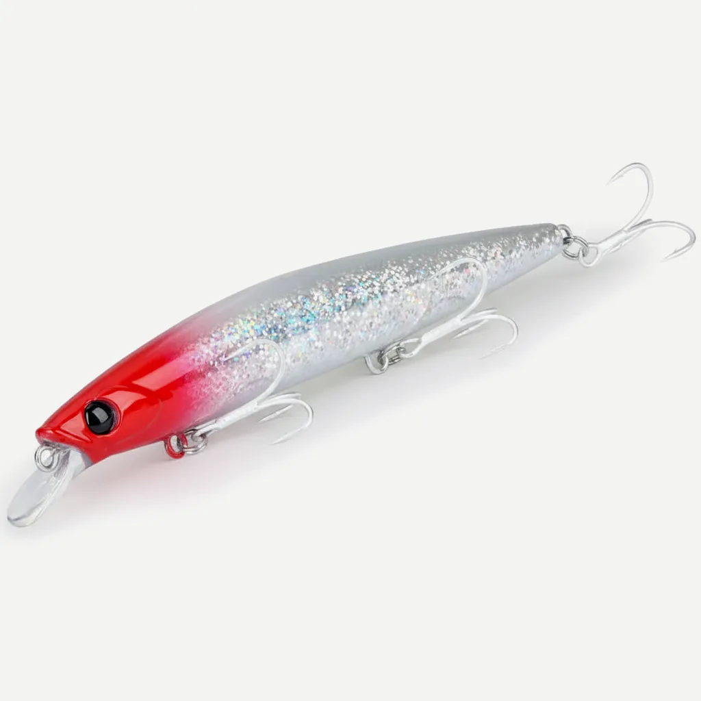 TSURINOYA 135S Fishing Lure Sinking Minnow BAYONET 135mm 26.4g Saltwater Long Casting Professional Lures Seabass Hard Ba