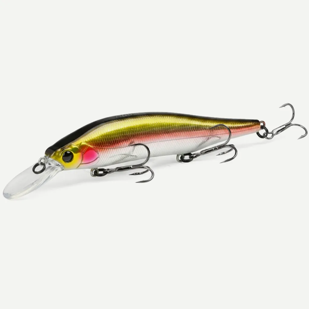 TSURINOYA 115mm 17.2g 115SP  Suspending Minnow  Weight System Fishing Lure AURORA Pike Bass Jerkbait Hard Bait