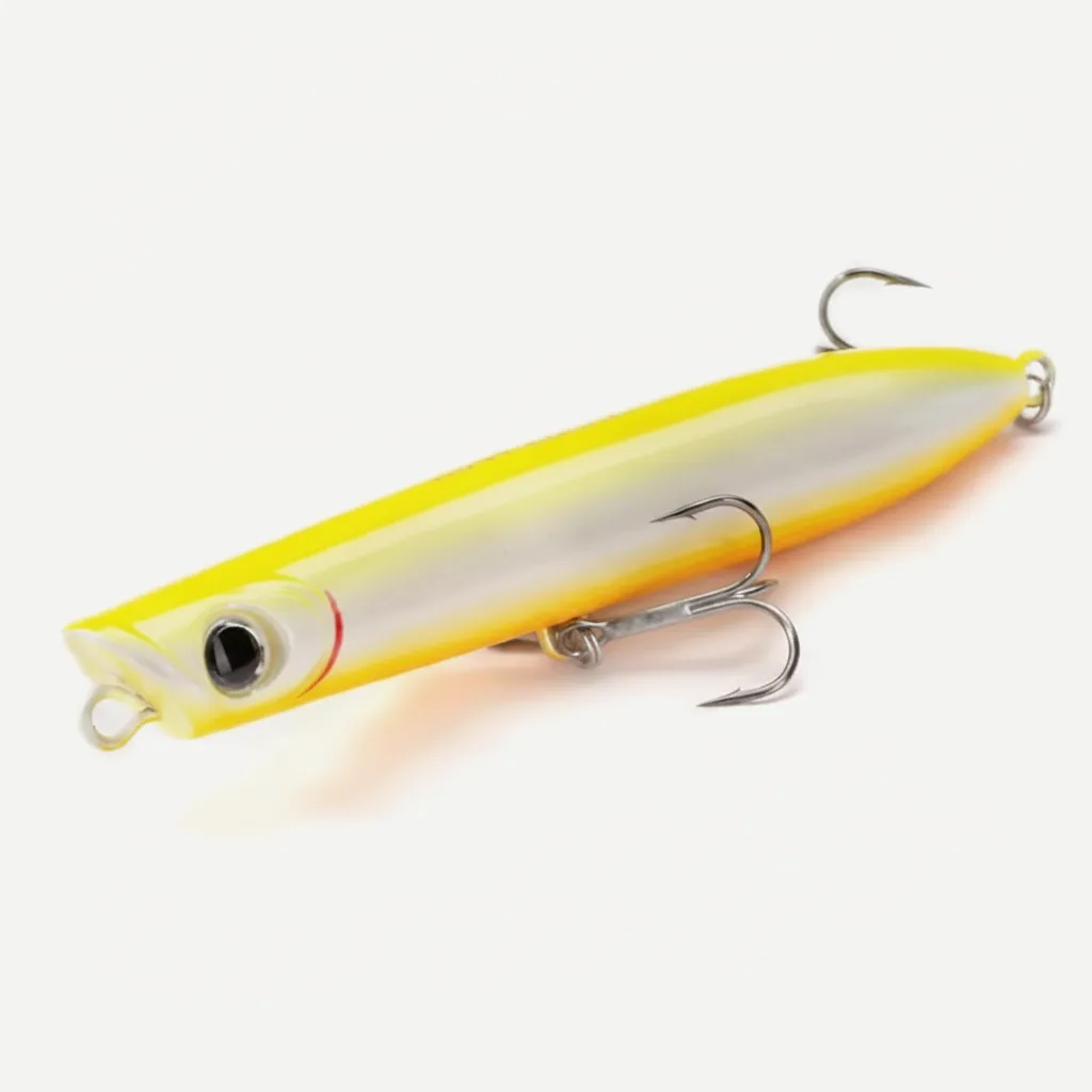 Hunthouse Floating Surface Popper Spinning Topwater Fishing Lure 130mm/30g Pencil Bait Wobbler WTD Saltwater For Bass Ar