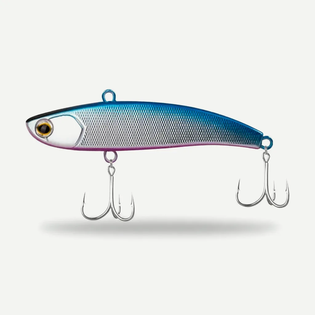 TSUYOKI Vibration Sinking Baits Winter Fishing Lure Lipless VIB Rattin Wobbler Ice Balance Rattlin Lures For Pike IMA Ko