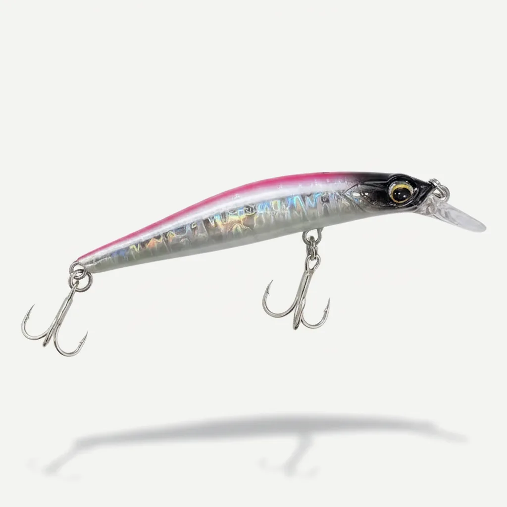 TSUYOKI Sinking Artist Minnow Bait 80mm 9g Jerkbait Swimbait Jackson Artist FR80 Minnow Wobbler for Bonito Seabass King 