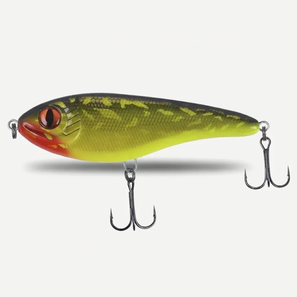 TSUYOKI Musky Jerkbaits Slow Sinking Slider Lures 90mm/105mm Loud Sound Crankbaits Westin Lure Jerkbait Fishing for Pike