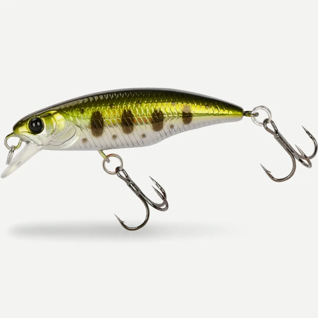 TSURINOYA Fishing Lure DW69 Sinking Minnow Hard Bait 48S 48mm 3.3g Fishing Wobblers Jerkbait Bass Trout Lure Swimbait