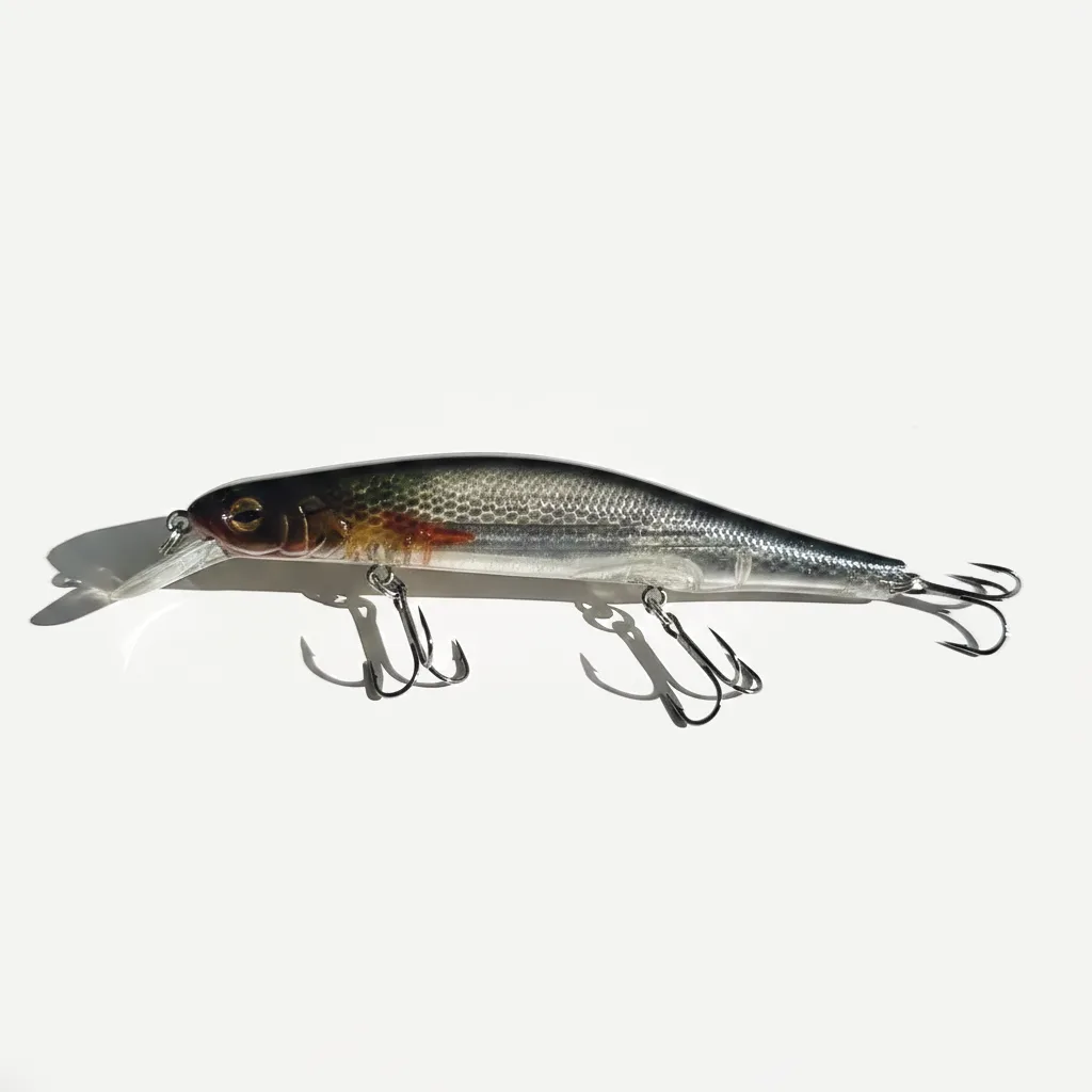 TSUYOKI Minnow Wobblers Watson 110mm 17g Magnet Weight System Long Cast Fishing Lure, Dive 0.8-1.2m Jerkbaits, ZipBait O