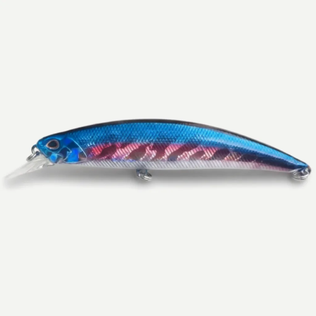 TSUYOKI Minnow Fishing Lure 95/110mm Sinking Hard Bait Wobbler Jerkbait Long Casting Saltwater Seabass Spearhead Ryuki 9