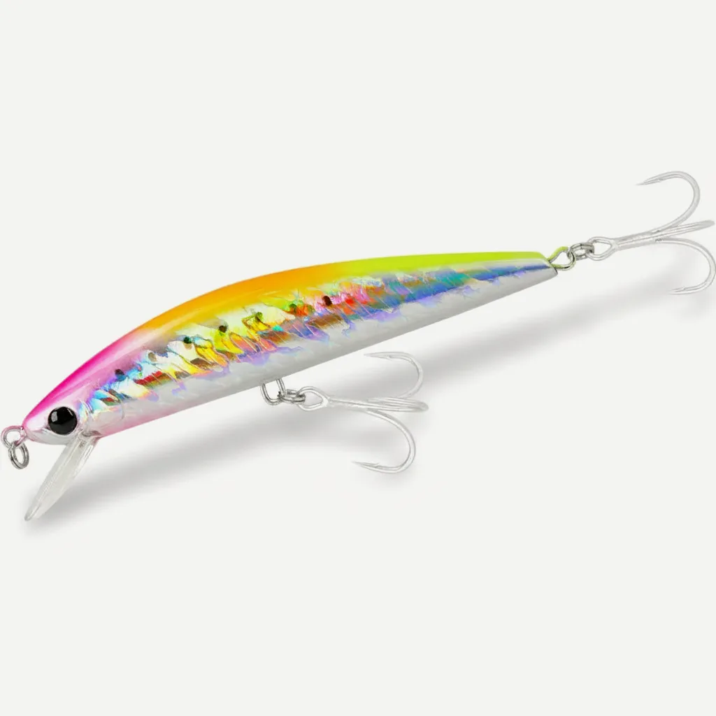 TSURINOYA 120S Sinking Minnow 12cm 40g DW37 Saltwater Hard Boat Fishing Lure Artificial Minnow Bait with Treble Hooks Wo
