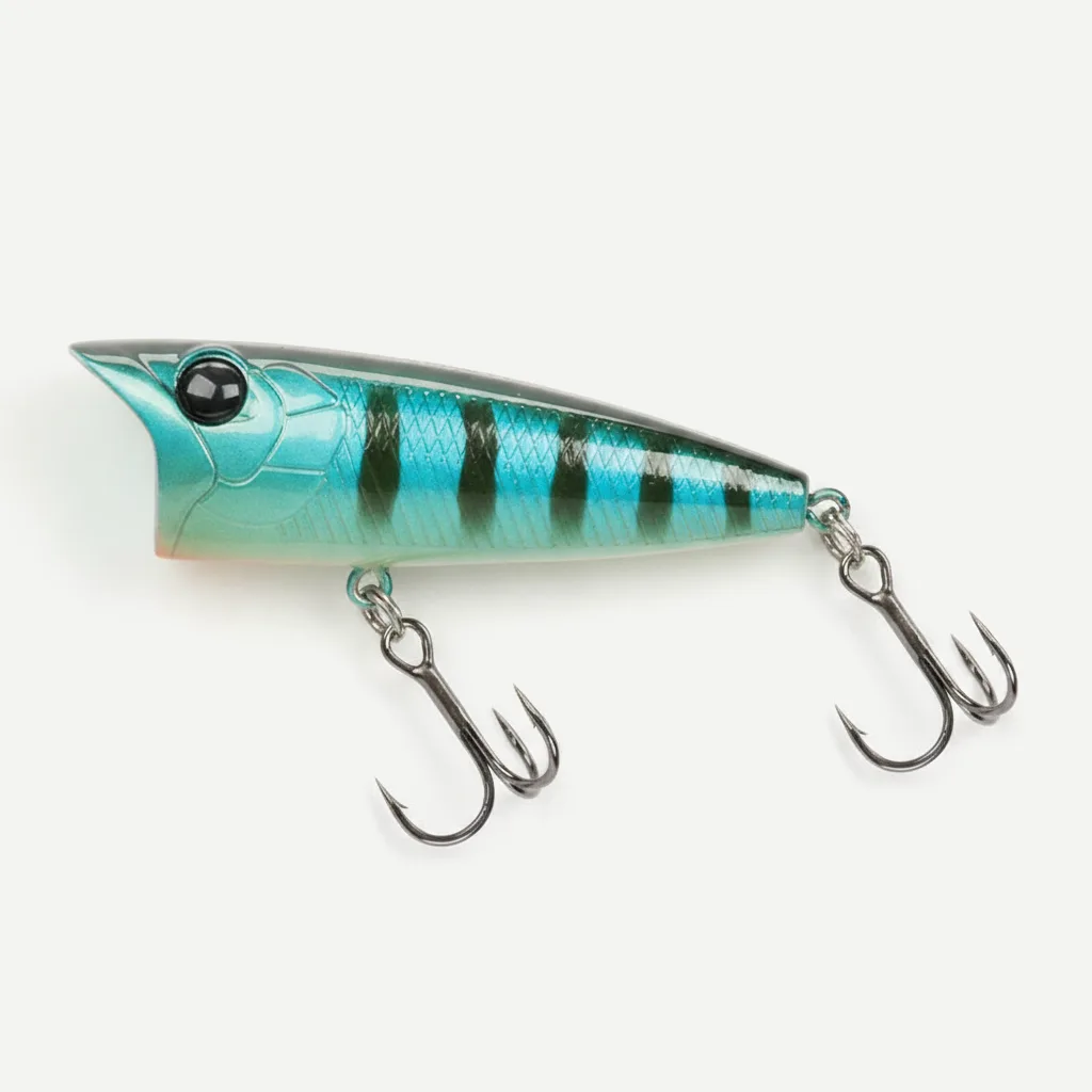 TSURINOYA 70F Popper Fishing Lure RIPPLE 70mm 12g Topwater Hard Bait For Bass Pike Long Casting Floating Wobble Surface 