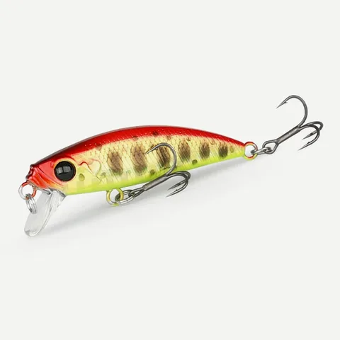 TSURINOYA 46S Sinking Minnow Fishing Lure Intruder 46mm 5g Artificial Trout Ajing Stream Lake Jerkbait Rockfishing Hard 