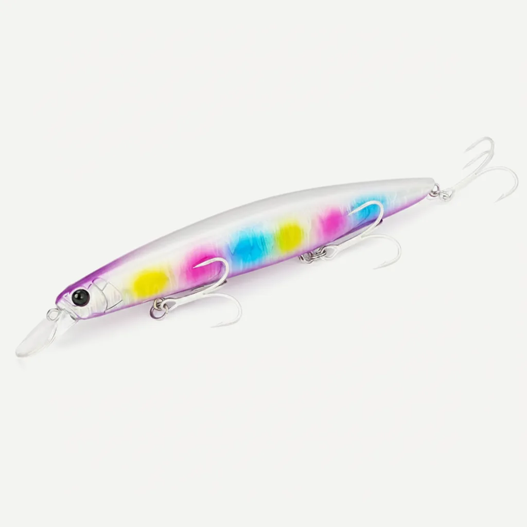 TSURINOYA 130S Sinking Minnow Fishing Lure SCOUT 130mm 24g Long Casting Seabass Flounder Artificial Large Sea Fishing Ha