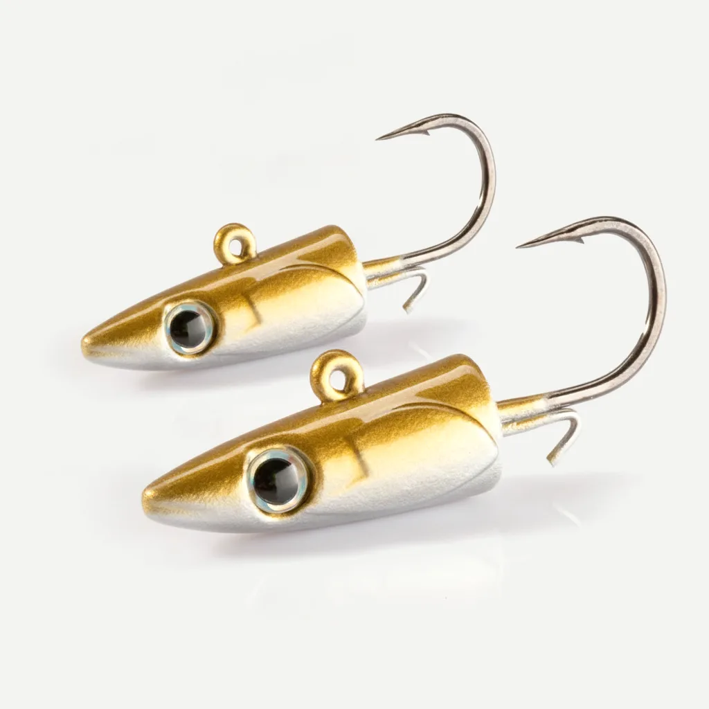 Hunthouse Soft Lure JIG Head Fishing 105mm/5g 115mm/9g 124mm/15g Easy Shiner Swimbaits Double Color Bass GT Fish Accesso