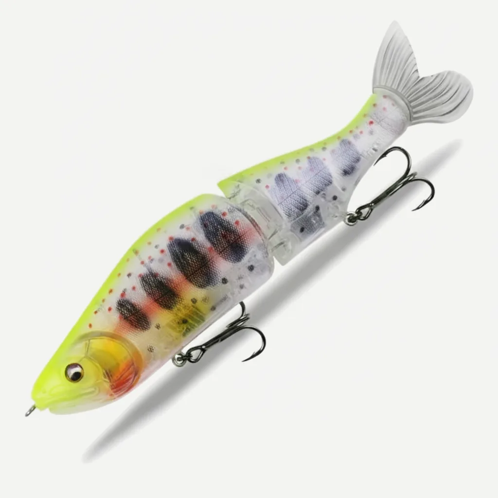 BEARKING 185mm Jointed Swimbait with Soft Kicking Tail