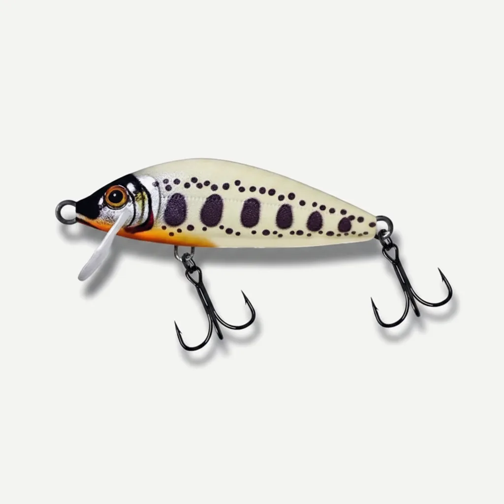TSUYOKI Jerkbait Wobbler Stream Bait 5cm 5g Sinking Minnow Lure for Fishing Perch Brown Trout Countdown Elite CDE50 Pesc