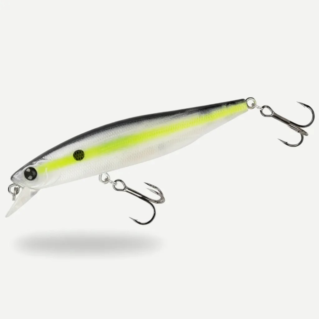 TSURINOYA 88mm 10.3g 88SP Suspending Minnow DW76 Long Casting Fishing Lure Pike Bass Jerkbait Tackle Artificial Hard Lur