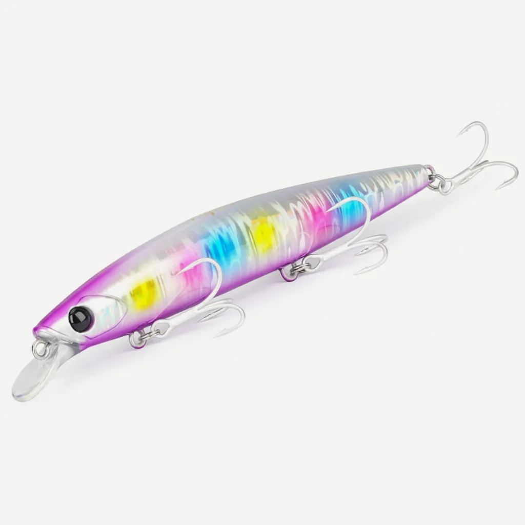 TSURINOYA 135S Fishing Lure Sinking Minnow BAYONET 135mm 26.4g Saltwater Long Casting Professional Lures Seabass Hard Ba