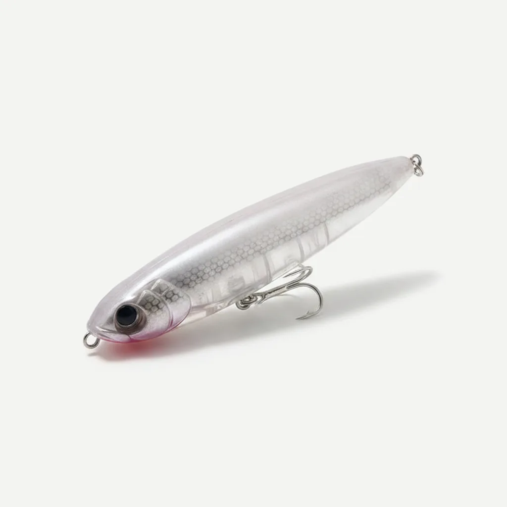 TSUYOKI 3DR Pencil Topwater Lure 100mm 17g Walk The Dog Surface Bait Reflective Flash StickBait For Seabass Yo-zuri Fish