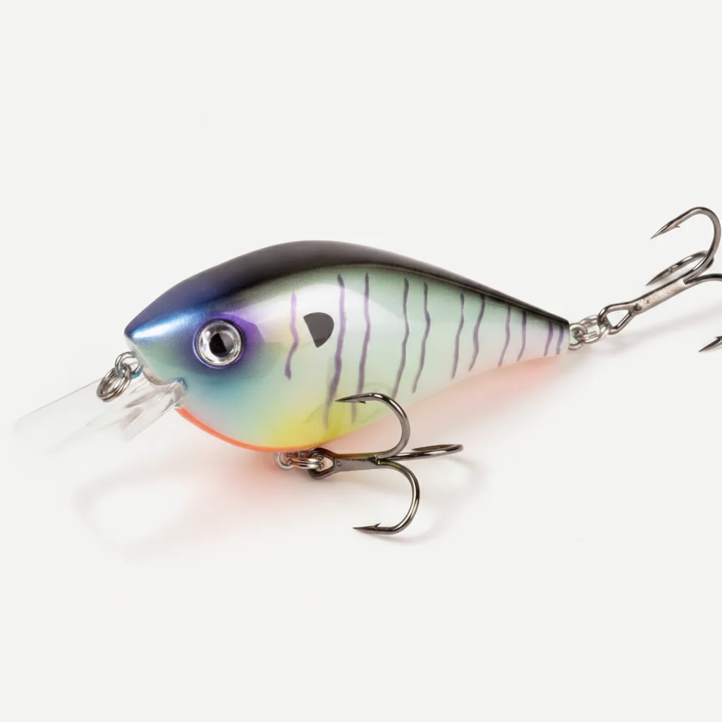 Hunthouse Fishing Hard Lures Crank Lure Floating 65mm/16.5g KVD 2.5 Squarebill Crankbait Wobblers Swimbait For Bass Pike