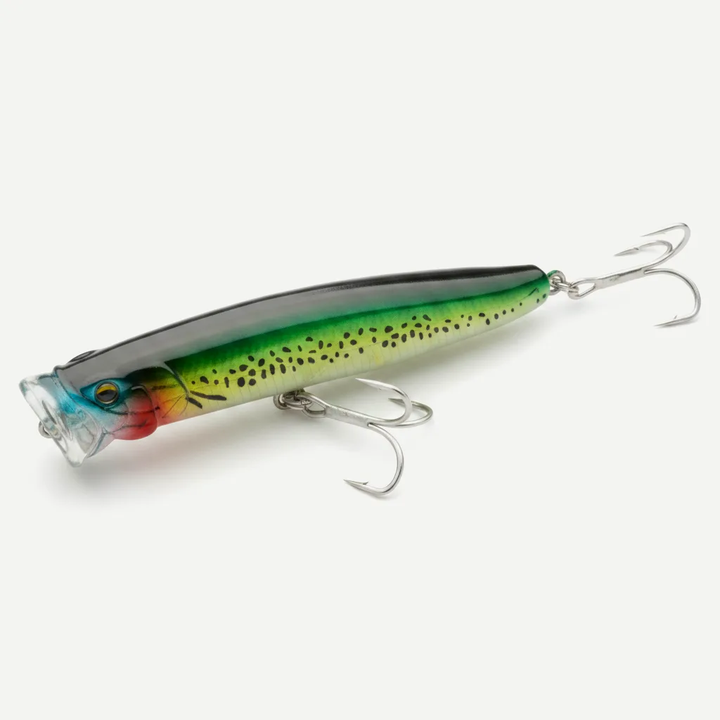 TSUYOKI New Feed Popper Fishing Lure Trolling Surface 120mm 30g Artificial Topwater Wobblers Hard Baits for Largemouth B