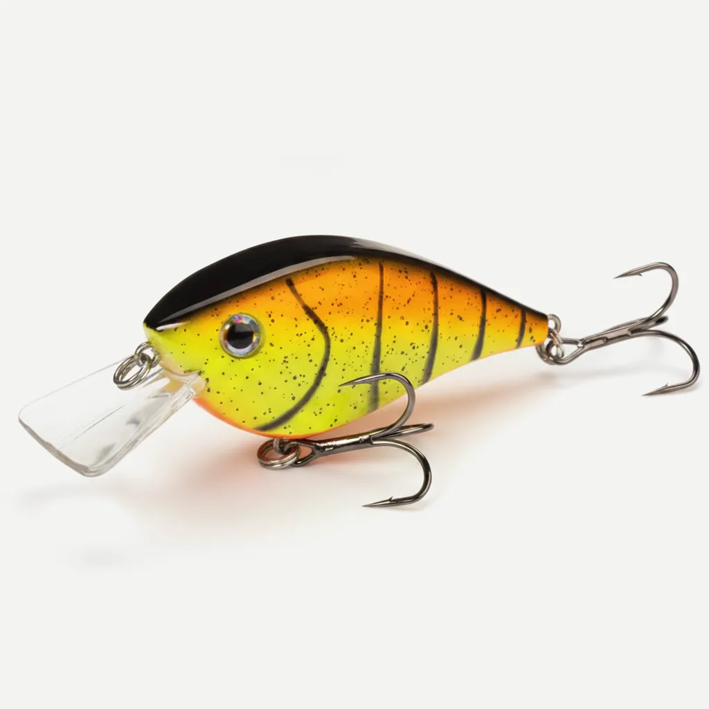Hunthouse Squarebill Crankbait 65mm 16.5g Floating Fishing Lure Crank Baits Hard Lures For Bass Pike Fishing Freshwater 
