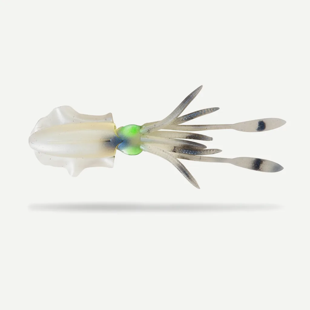 Hunthouse Squid Soft Fishing Lure Swimming Lure Silicone Bionic Bait 150mm 16g Glow In The Dark For Bass Grouper Pesca L