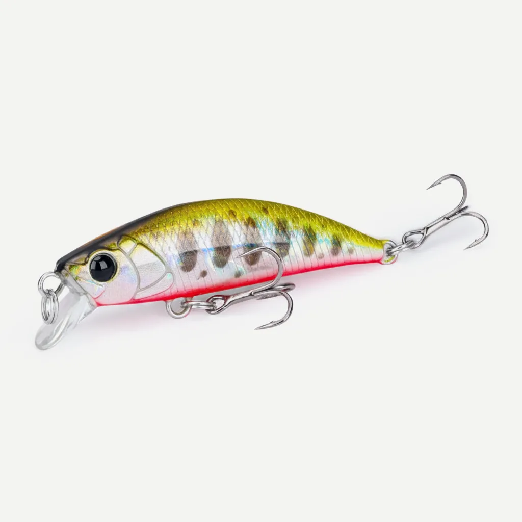 TSURINOYA 50S Sinking Minnow Fishing Lure 50mm 5g INTRUDER Trout Artificial Hard Baits Jerkbait Long Casting Stream Tack