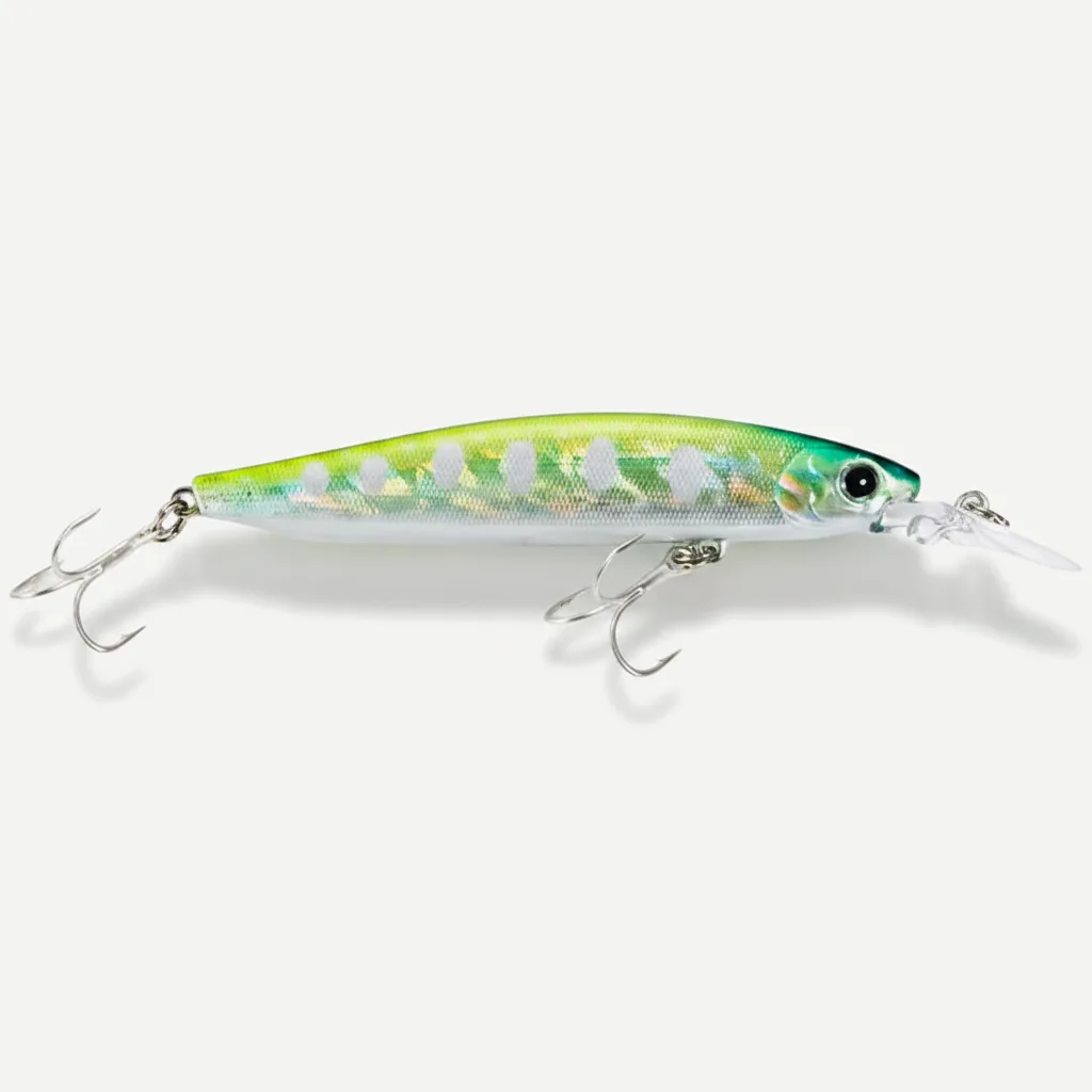 TSUYOKI Jerkbait Wobbler Fishing Lures Cherry Blood Deep Minnow 90mm 10g Artificial Hard Bait Jerk Bass Pike Trout Smith