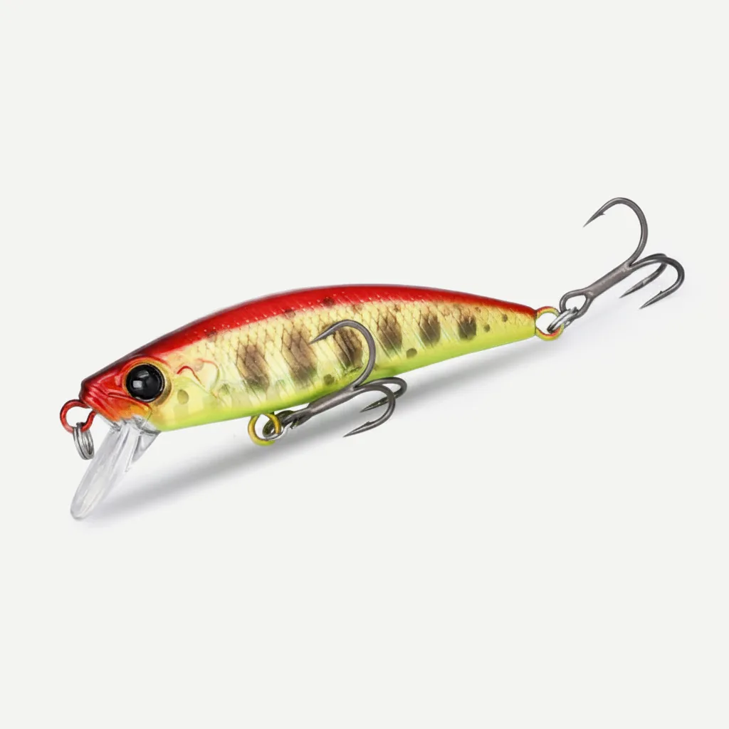 TSURINOYA Intruder 51S Sinking Minnow Stream Fishing Lure 51mm 5.8g Artificial Hard Bait For Trout Ajing Jerkbait River 
