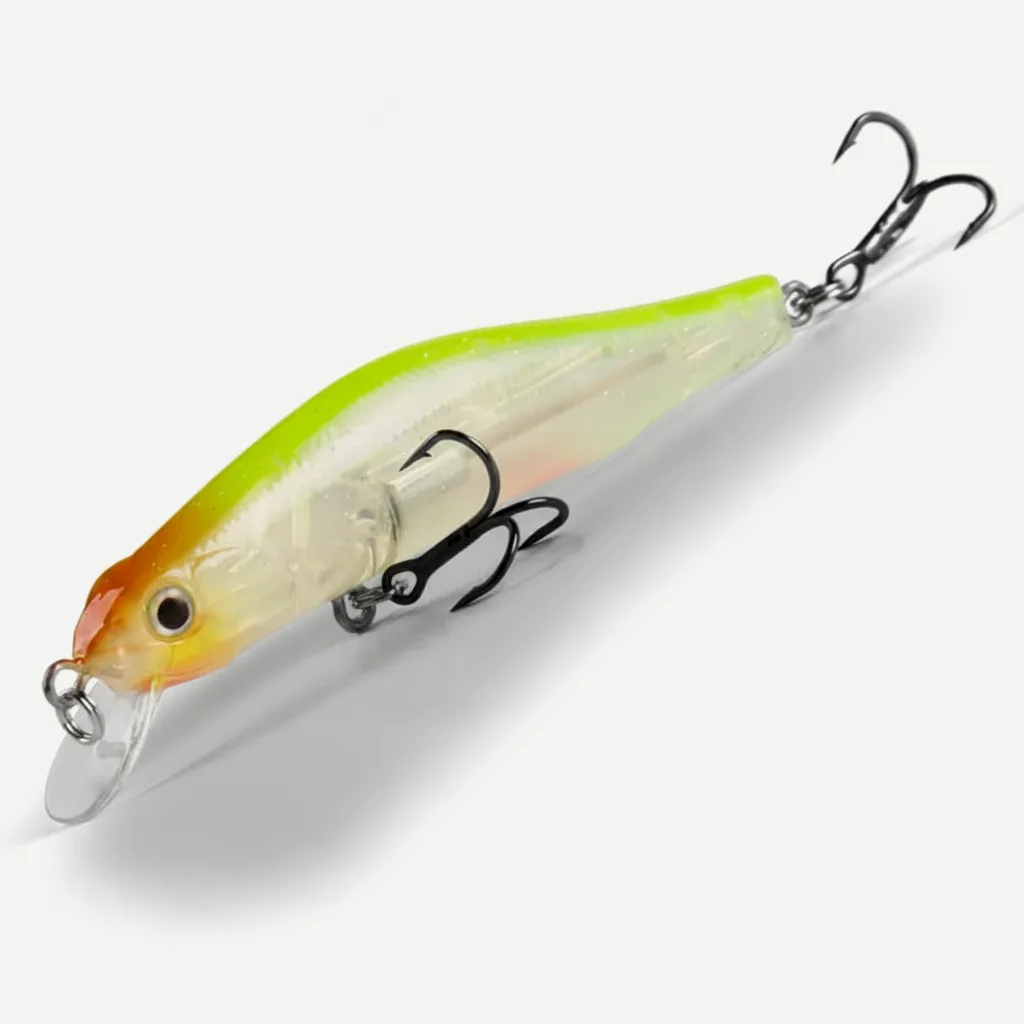 Bearking 80mm Minnow Crankbait with Magnetic Weight Transfer